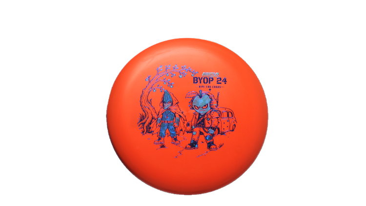 Innova 2026 BYOP Bad Apple DX Firefly Putter Front View