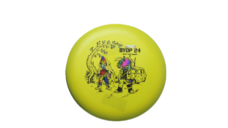 Innova 2026 BYOP Bad Apple DX Firefly Putter Front View