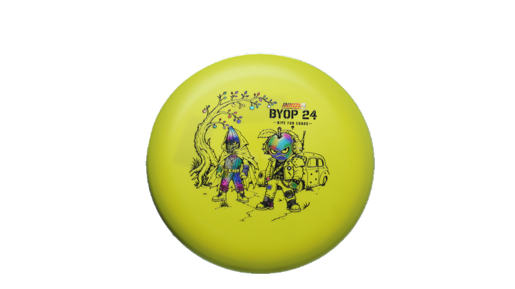 Innova 2026 BYOP Bad Apple DX Firefly Putter Front View