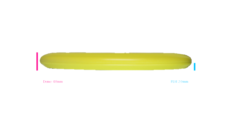 Innova 2026 BYOP Bad Apple DX Firefly Putter Profile View