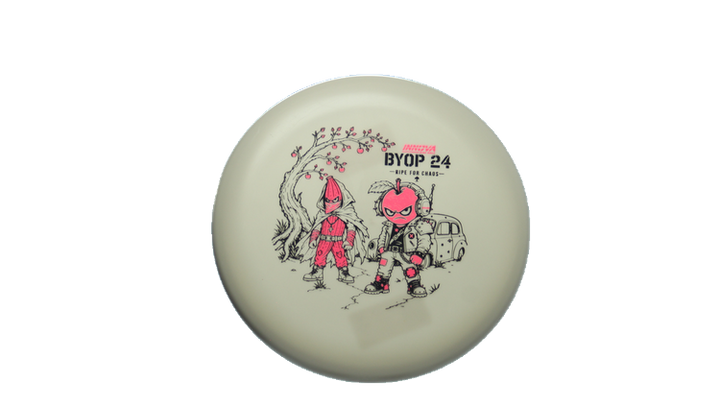 Innova 2026 BYOP Bad Apple DX Firefly Putter Front View