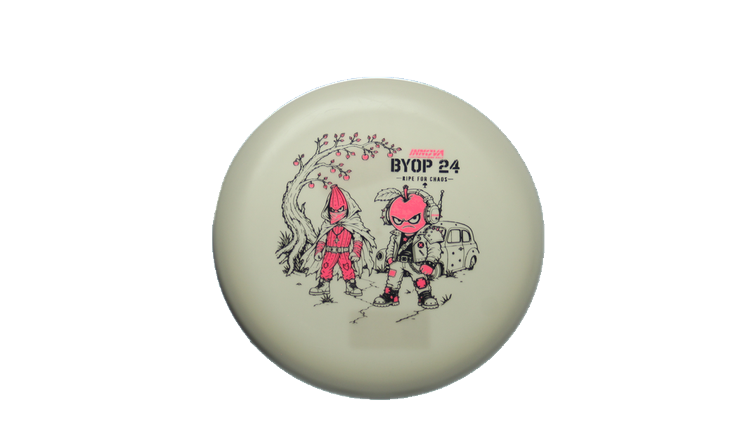 Innova 2026 BYOP Bad Apple DX Firefly Putter Front View