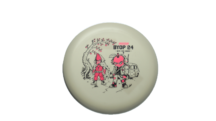 Innova 2026 BYOP Bad Apple DX Firefly Putter Front View