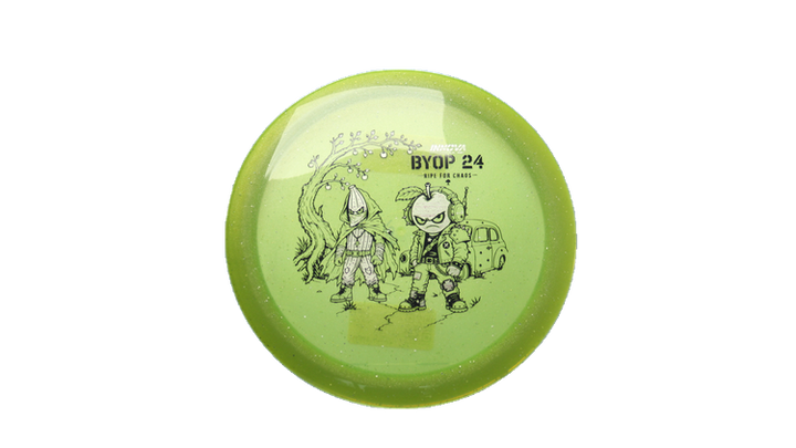 Innova 2026 BYOP Bad Apple Moondust Champion Firebird Fairway Driver Front View