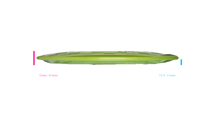 Innova 2026 BYOP Bad Apple Moondust Champion Firebird Fairway Driver Profile View