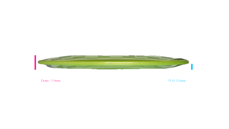 Innova 2026 BYOP Bad Apple Moondust Champion Firebird Fairway Driver Profile View