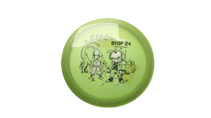 Innova 2026 BYOP Bad Apple Moondust Champion Firebird Fairway Driver Front View