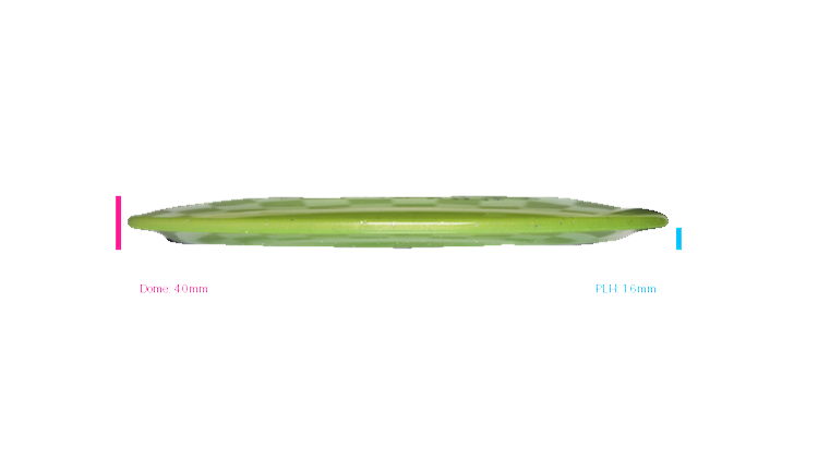 Innova 2026 BYOP Bad Apple Moondust Champion Firebird Fairway Driver Profile View