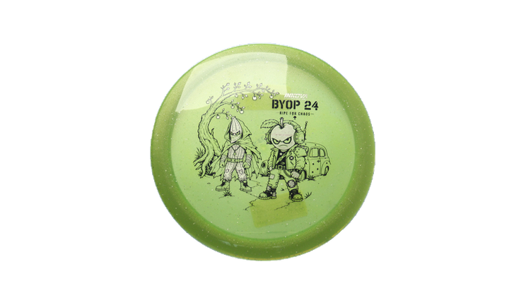 Innova 2026 BYOP Bad Apple Moondust Champion Firebird Fairway Driver Front View