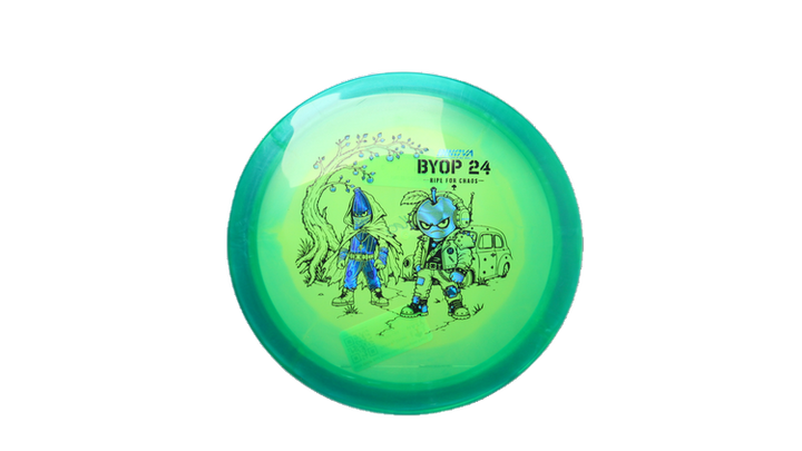 Innova 2026 BYOP Bad Apple Halo Champion Eagle L Fairway Driver Front View