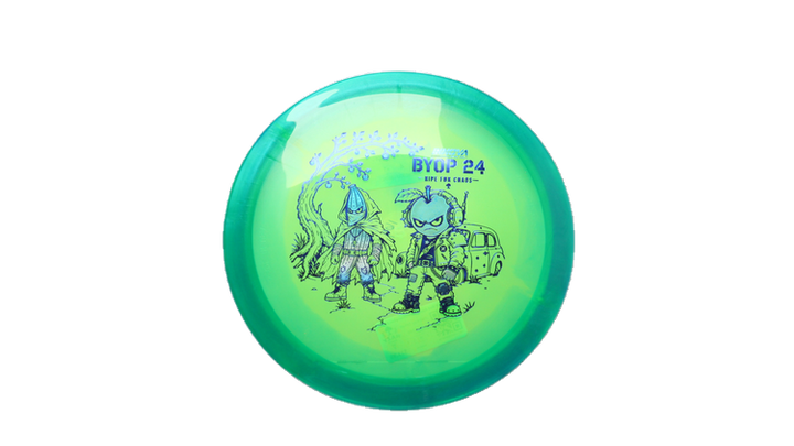 Innova 2026 BYOP Bad Apple Halo Champion Eagle L Fairway Driver Front View