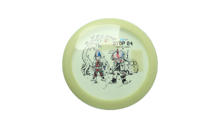 Innova 2026 BYOP Bad Apple Proto Glow Champion Gorgon Distance Driver Front View