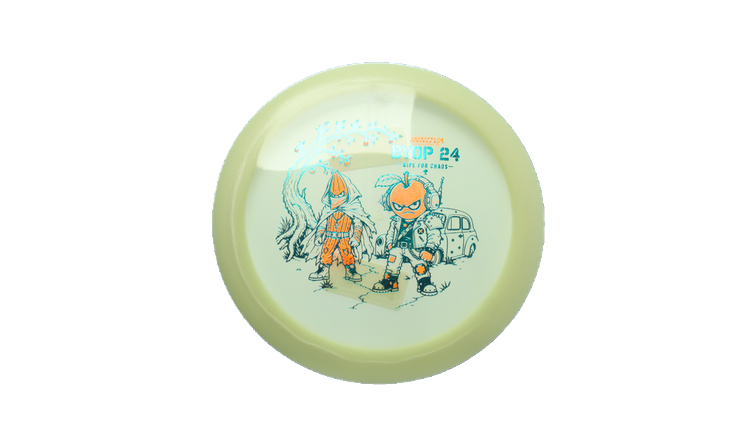 Innova 2026 BYOP Bad Apple Proto Glow Champion Gorgon Distance Driver Front View