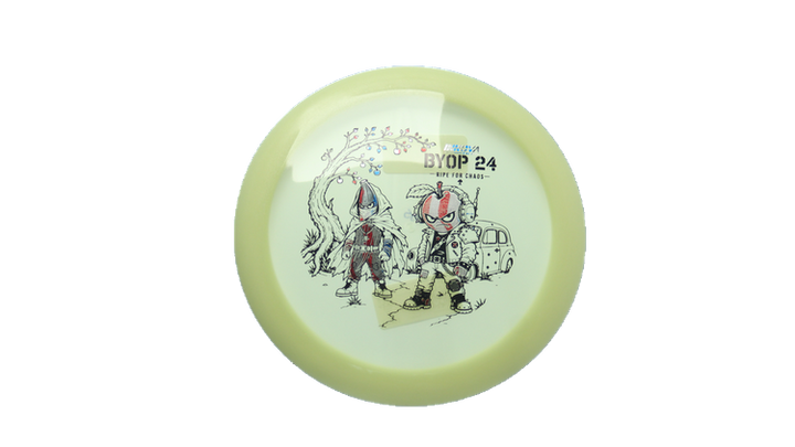 Innova 2026 BYOP Bad Apple Proto Glow Champion Gorgon Distance Driver Front View