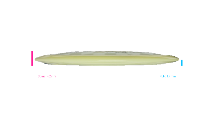 Innova 2026 BYOP Bad Apple Proto Glow Champion Roadrunner Fairway Driver Profile View