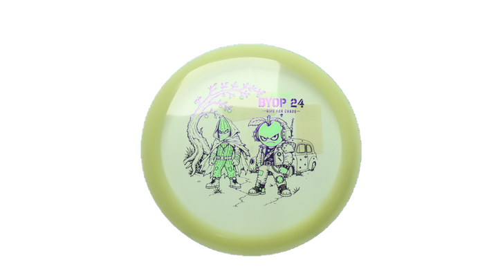 Innova 2026 BYOP Bad Apple Proto Glow Champion Roadrunner Fairway Driver Front View