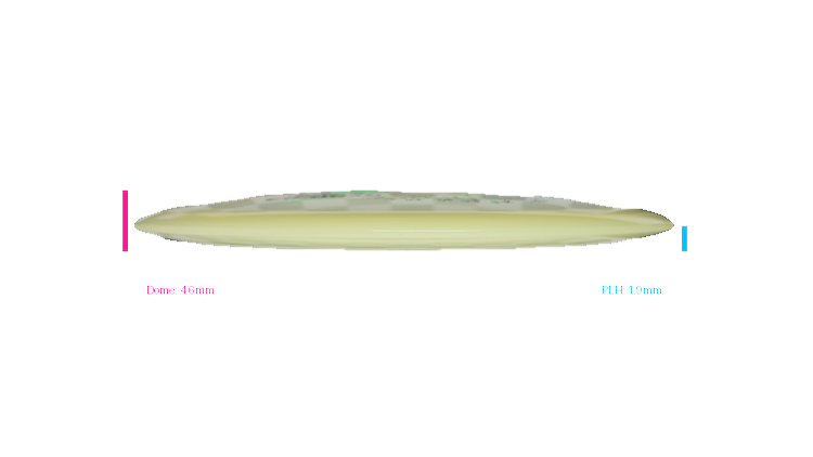 Innova 2026 BYOP Bad Apple Proto Glow Champion Roadrunner Fairway Driver Profile View