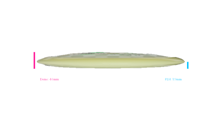 Innova 2026 BYOP Bad Apple Proto Glow Champion Roadrunner Fairway Driver Profile View