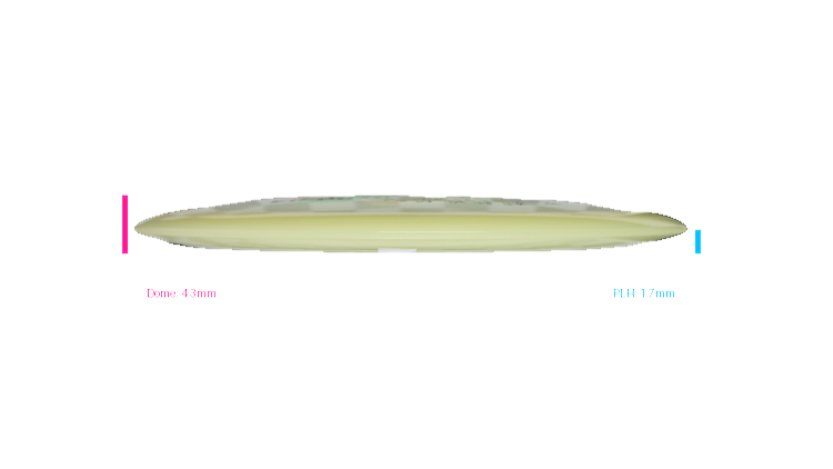 Innova 2026 BYOP Bad Apple Proto Glow Champion Roadrunner Fairway Driver Profile View