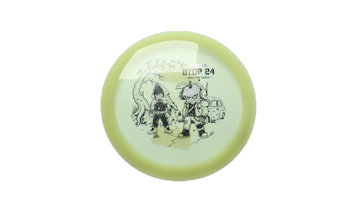 Innova 2026 BYOP Bad Apple Proto Glow Champion Roadrunner Fairway Driver Front View