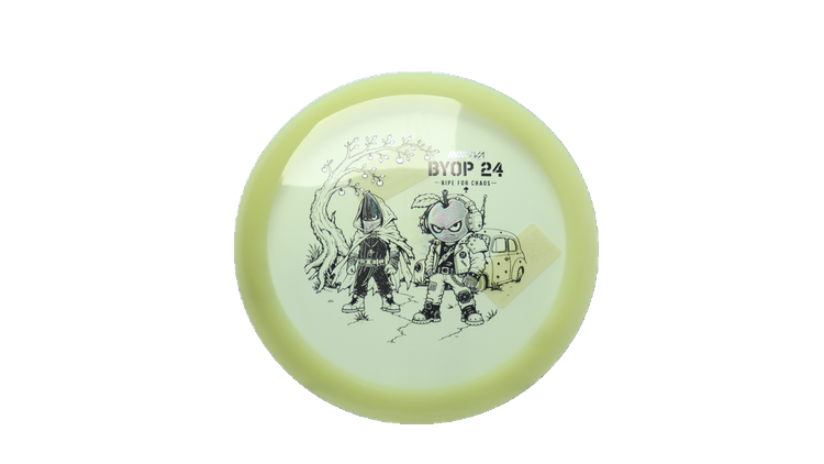 Innova 2026 BYOP Bad Apple Proto Glow Champion Roadrunner Fairway Driver Front View