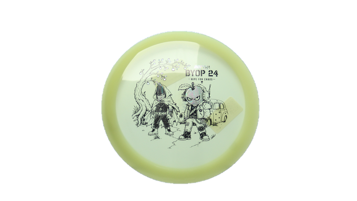 Innova 2026 BYOP Bad Apple Proto Glow Champion Roadrunner Fairway Driver Front View