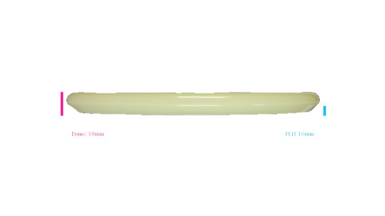Innova 2026 BYOP Bad Apple Proto Glow Champion Toro Midrange Profile View