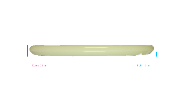 Innova 2026 BYOP Bad Apple Proto Glow Champion Toro Midrange Profile View