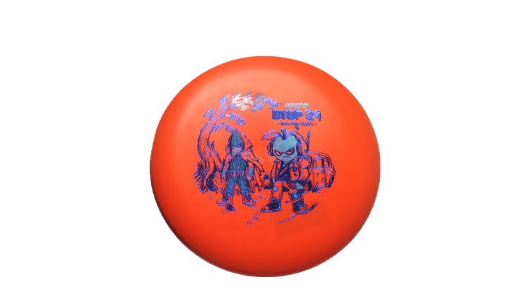 Innova 2026 BYOP Bad Apple X-Out DX Firefly Putter Front View