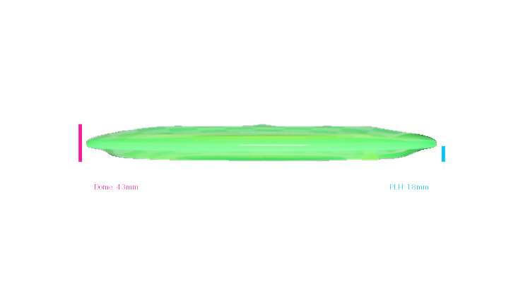 Innova Champion Teebird Fairway Driver Profile View