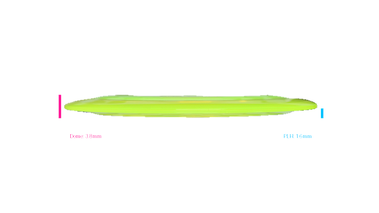 Discraft Paul McBeth Z Lite Hades Distance Driver Profile View