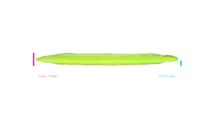 Discraft Paul McBeth Z Lite Hades Distance Driver Profile View