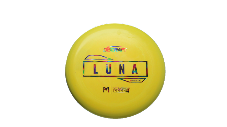 Discraft Paul McBeth Putter Line Hard Luna Putter Front View
