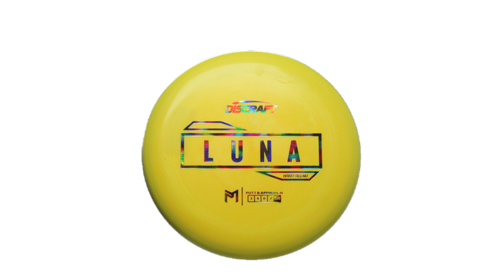 Discraft Paul McBeth Putter Line Hard Luna Putter Front View