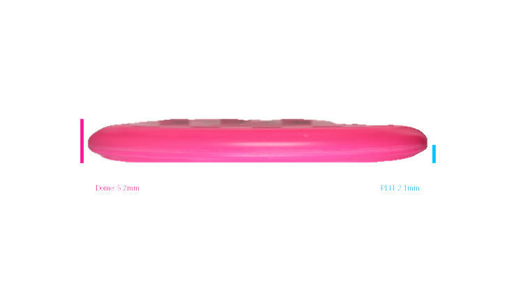 Discraft Paul McBeth Putter Line Hard Kratos Putter Profile View