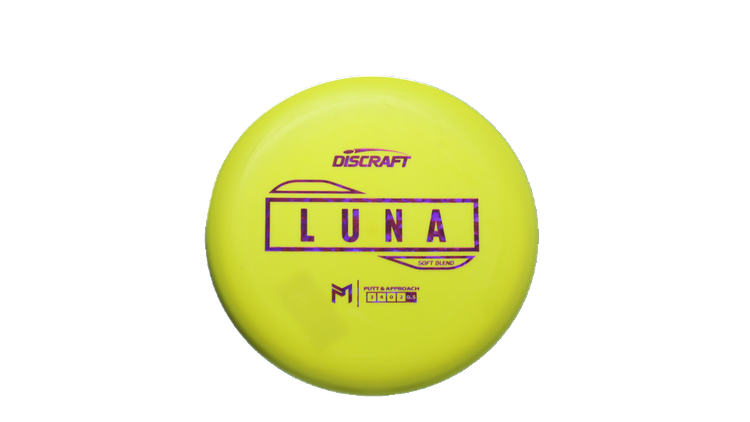 Discraft Paul McBeth Putter Line Soft Luna Putter Front View