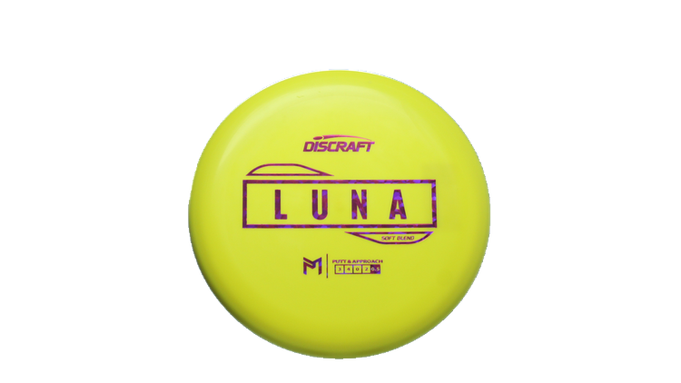 Discraft Paul McBeth Putter Line Soft Luna Putter Front View