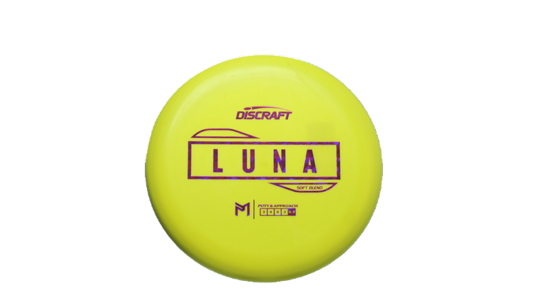 Discraft Paul McBeth Putter Line Soft Luna Putter Front View