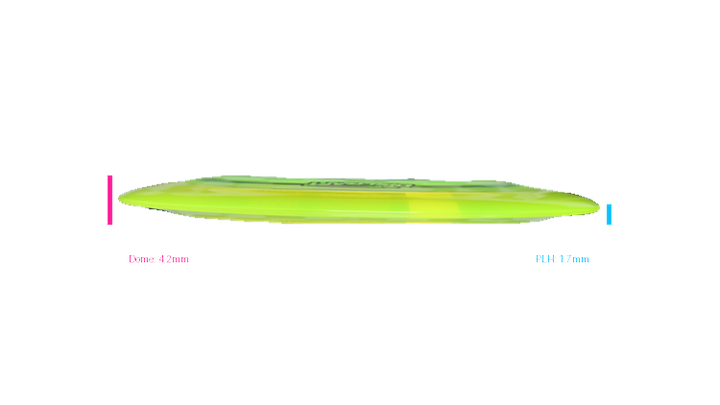 Discraft Ricky Wysocki Signature Series Z Nuke Distance Driver Profile View