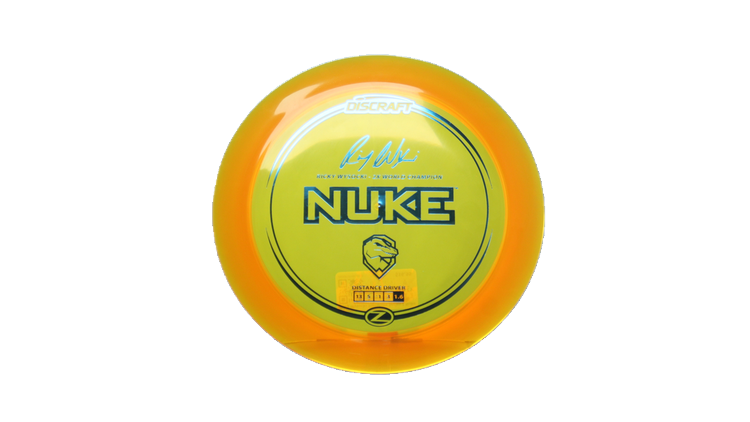 Discraft Ricky Wysocki Signature Series Z Nuke Distance Driver Front View