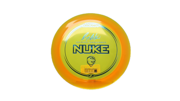 Discraft Ricky Wysocki Signature Series Z Nuke Distance Driver Front View