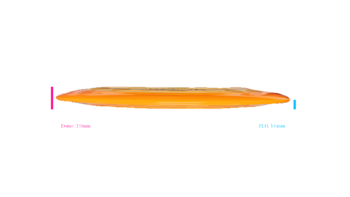 Discraft Ricky Wysocki Signature Series Z Nuke Distance Driver Profile View