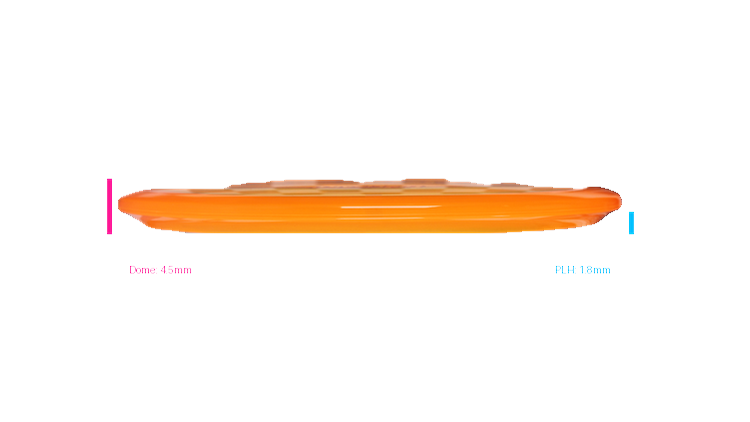 Discraft Z Lite Buzzz Midrange Profile View