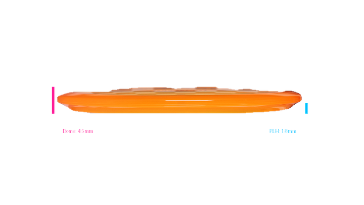 Discraft Z Lite Buzzz Midrange Profile View