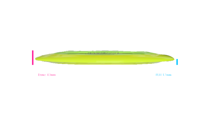 Discraft Z Lite Nuke Distance Driver Profile View
