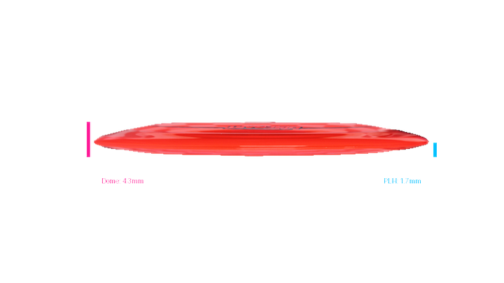Discraft Z Lite Scorch Distance Driver Profile View
