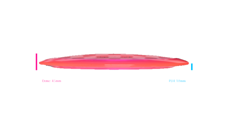 Discraft Z Lite Thrasher Distance Driver Profile View