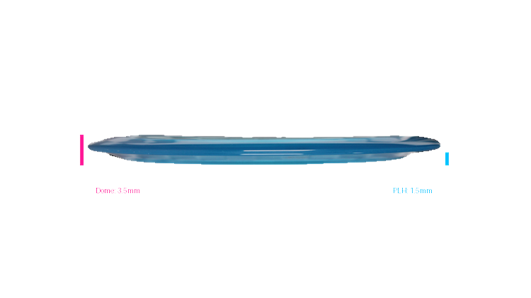 Discraft Z Lite Venom Distance Driver Profile View