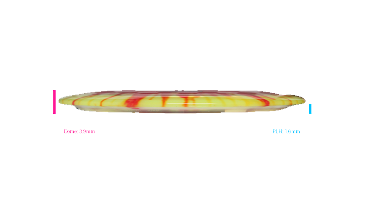 Discraft Paul McBeth Fly Dye Z Anax Distance Driver Profile View