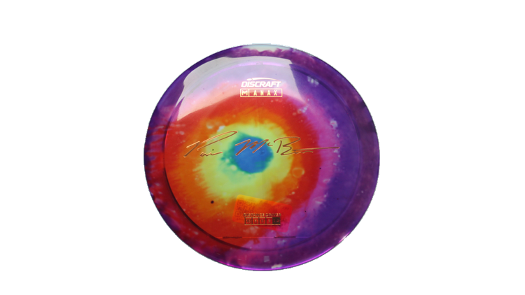 Discraft Paul McBeth Fly Dye Z Anax Distance Driver Front View